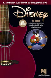 Disney Guitar Chord Songbook Guitar and Fretted sheet music cover